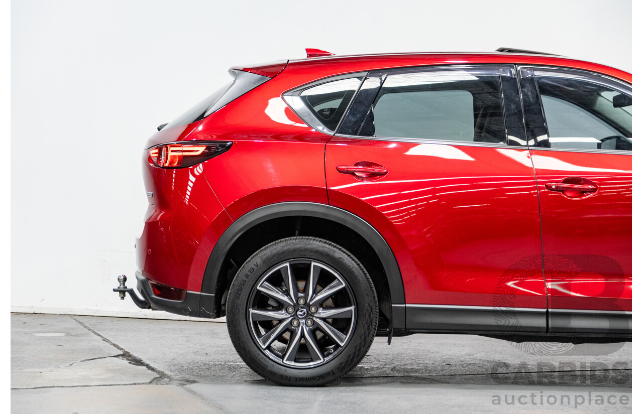 02/2019 Mazda CX-5 GT (AWD) Skyactiv KF MY19 4d Wagon Soul Red Crystal Metallic Turbo Diesel 2.2L