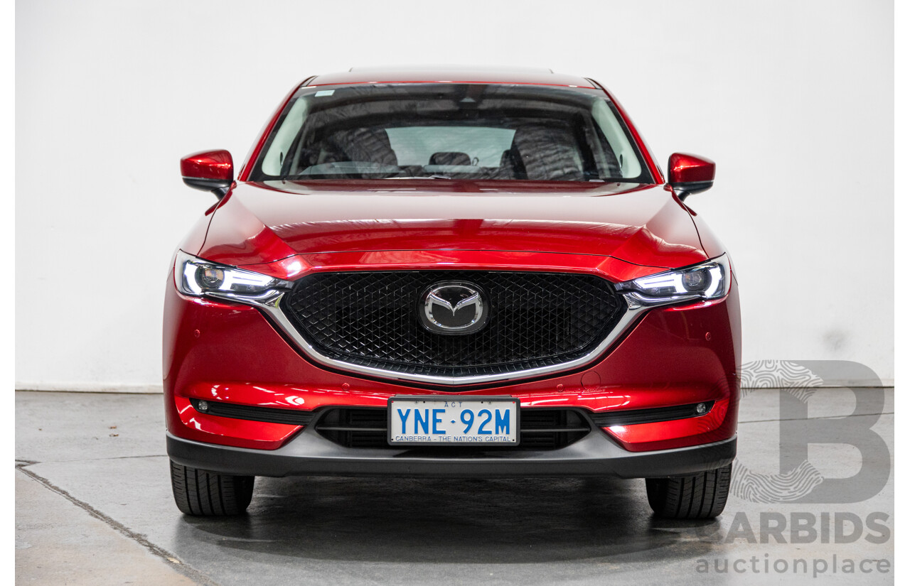 02/2019 Mazda CX-5 GT (AWD) Skyactiv KF MY19 4d Wagon Soul Red Crystal Metallic Turbo Diesel 2.2L