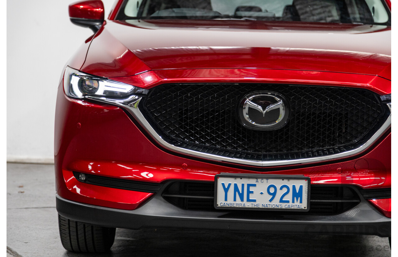 02/2019 Mazda CX-5 GT (AWD) Skyactiv KF MY19 4d Wagon Soul Red Crystal Metallic Turbo Diesel 2.2L