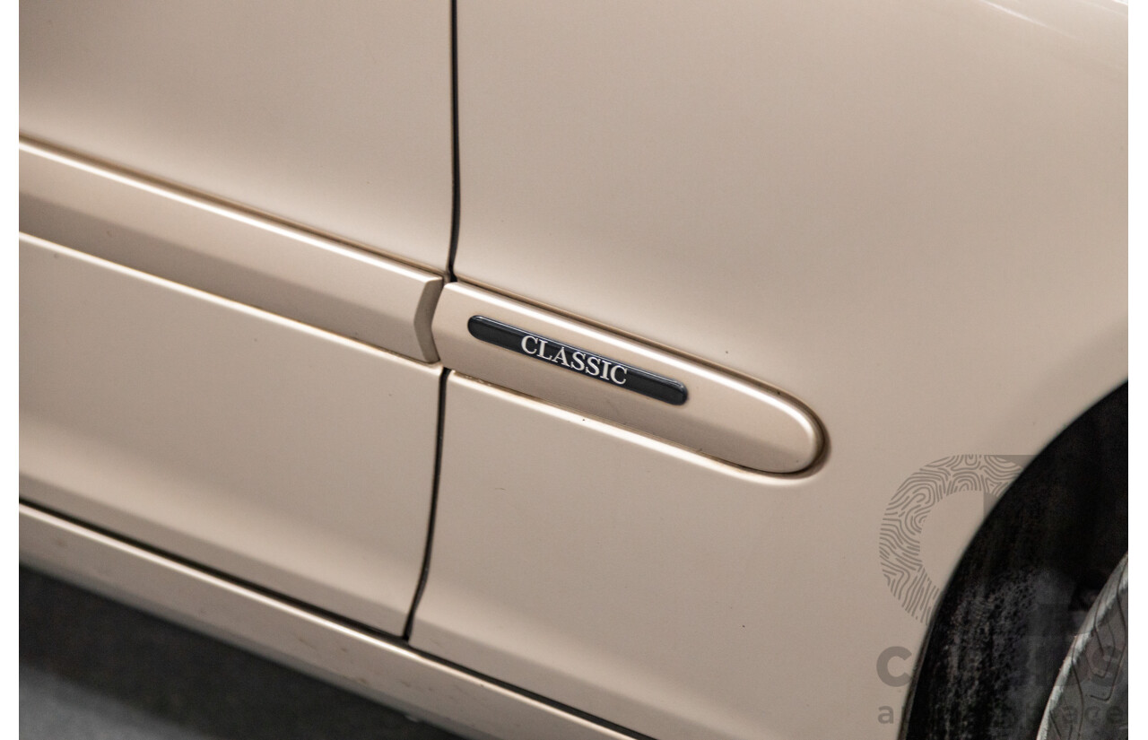 03/2003 Mercedes Benz C180 Kompressor Classic W203 4d Sedan Travertine Beige Metallic Supercharged 1.8L