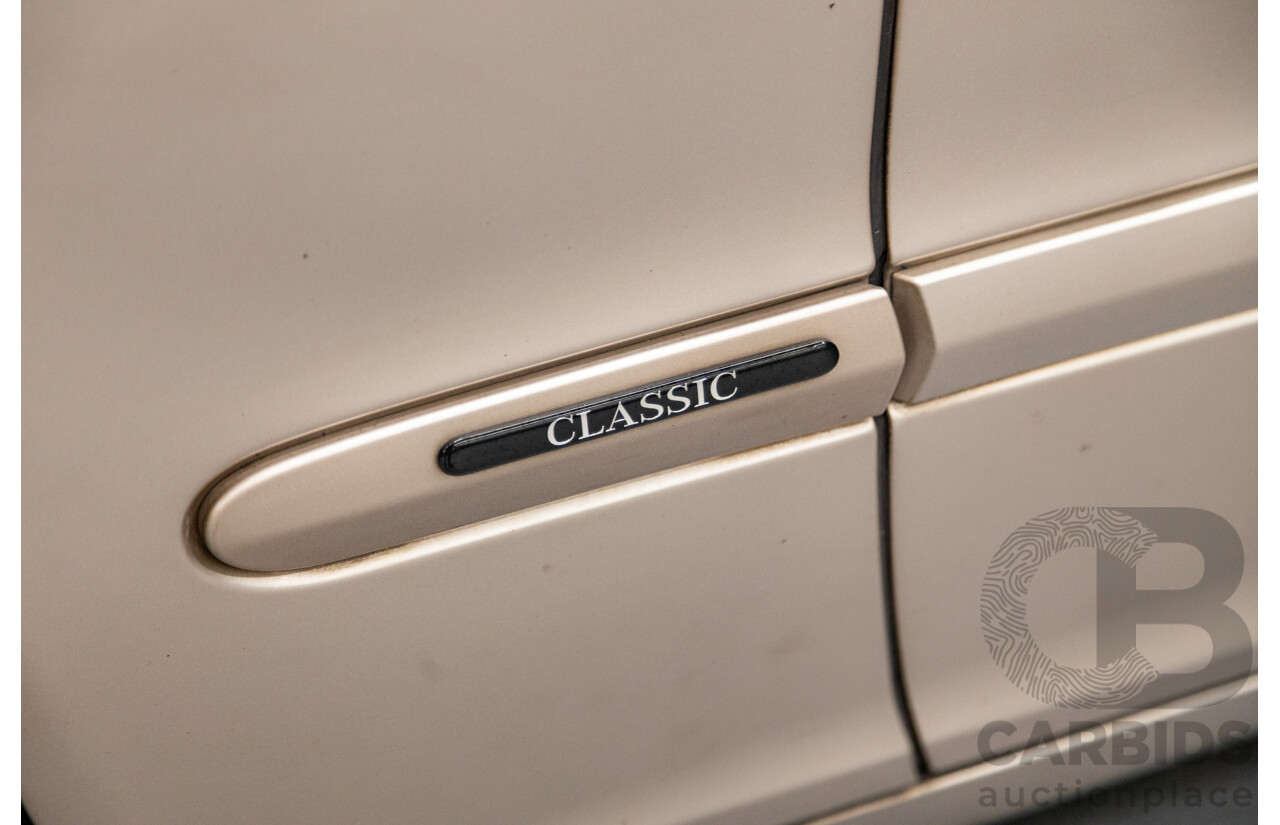 03/2003 Mercedes Benz C180 Kompressor Classic W203 4d Sedan Travertine Beige Metallic Supercharged 1.8L