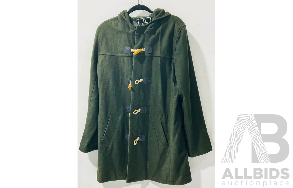 Green Duffel Jacket From Jack London