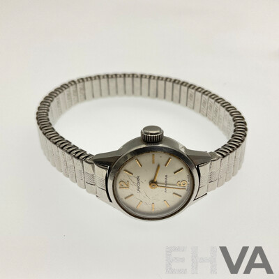 Three Vintage Unicorn Silver Tone Watches Including Amphibian, Swiss Made