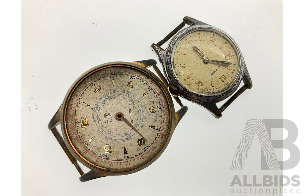 Collection of Vintage Mechanical Watches for Repair of Parts Including Citizen Crystal Seven and New Master 33, Talbot, Fipo,viceroy,cyra, Orient, Cyprus