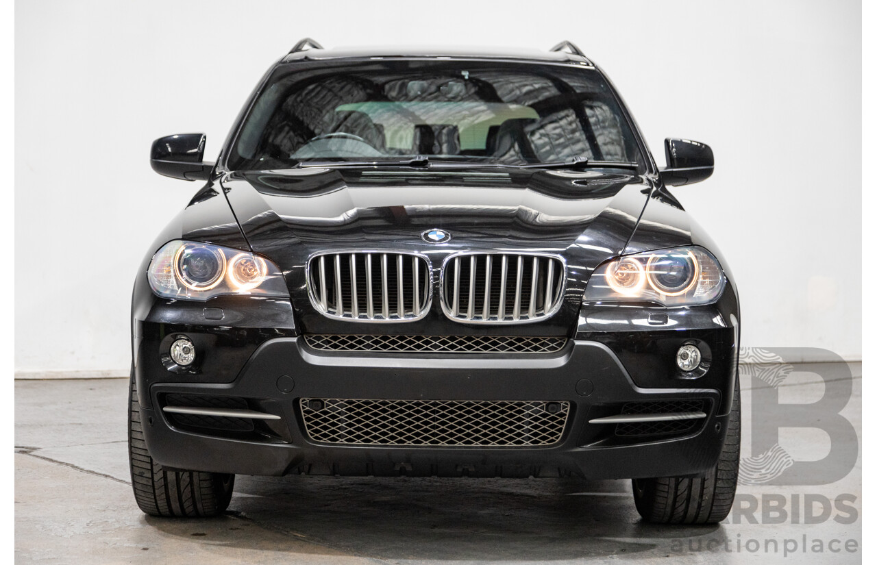 3/2008 BMW X5 4.8i (4x4) E70 4d Wagon Metallic Black V8 4.8L