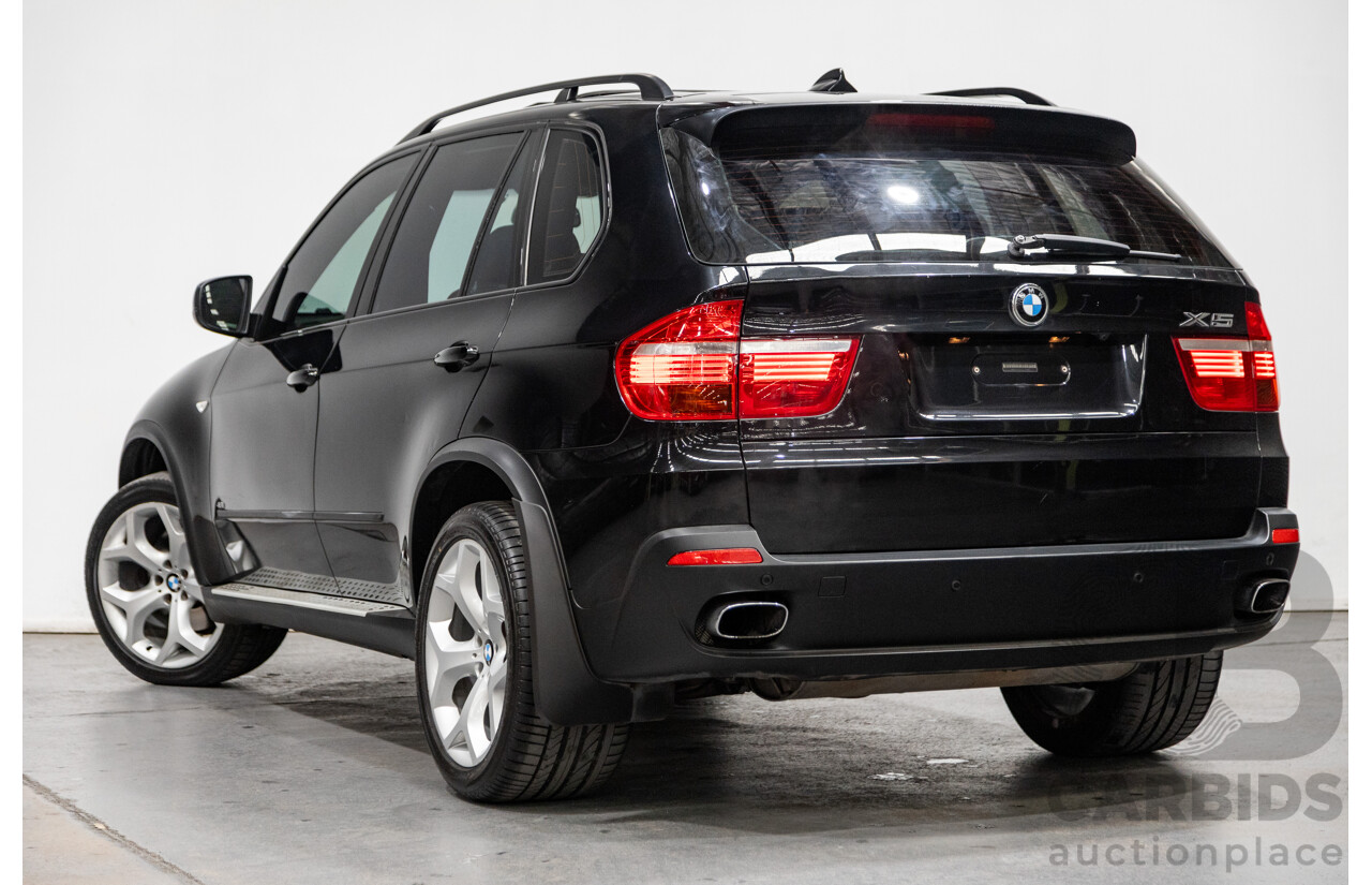 3/2008 BMW X5 4.8i (4x4) E70 4d Wagon Metallic Black V8 4.8L