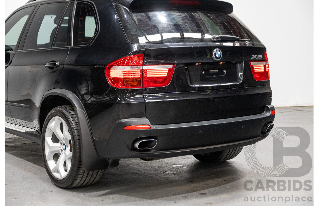 3/2008 BMW X5 4.8i (4x4) E70 4d Wagon Metallic Black V8 4.8L