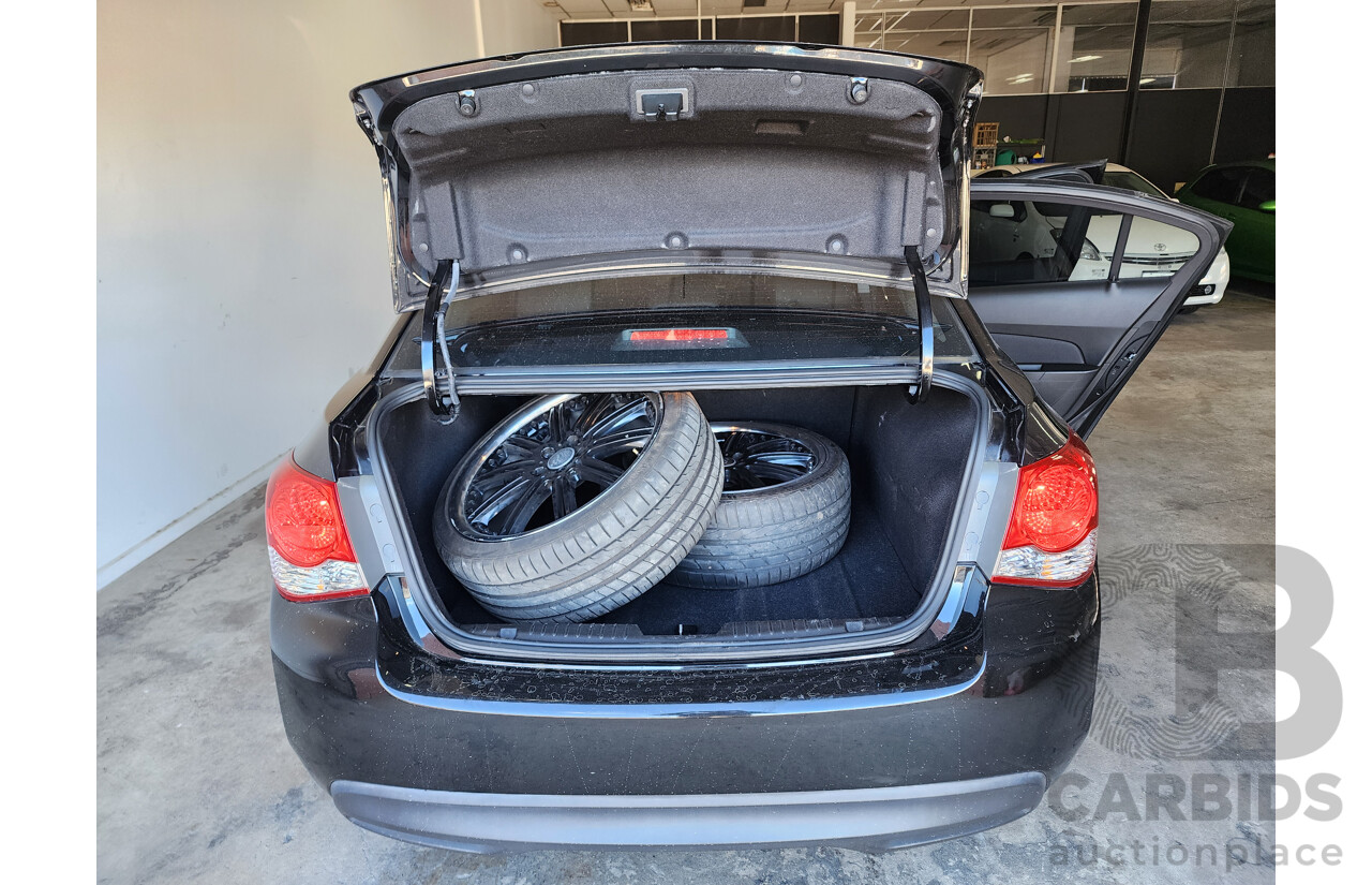 08/2012 Holden Cruze SRi FWD JH 4D Sedan Black 1.4L