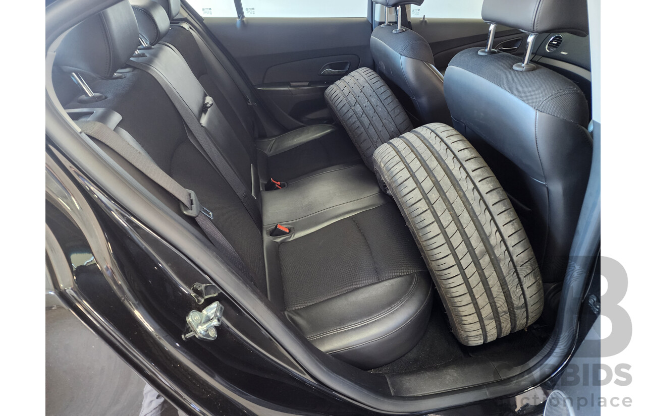 08/2012 Holden Cruze SRi FWD JH 4D Sedan Black 1.4L
