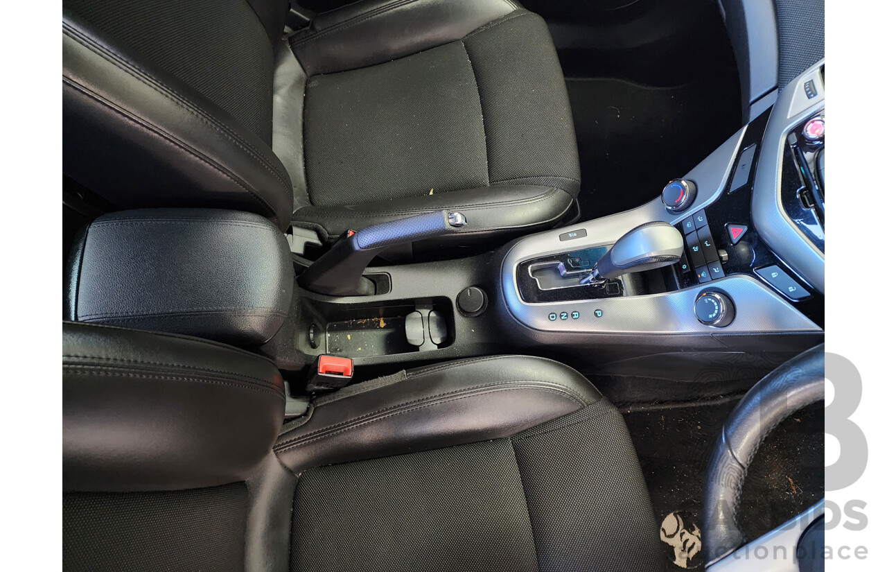 08/2012 Holden Cruze SRi FWD JH 4D Sedan Black 1.4L