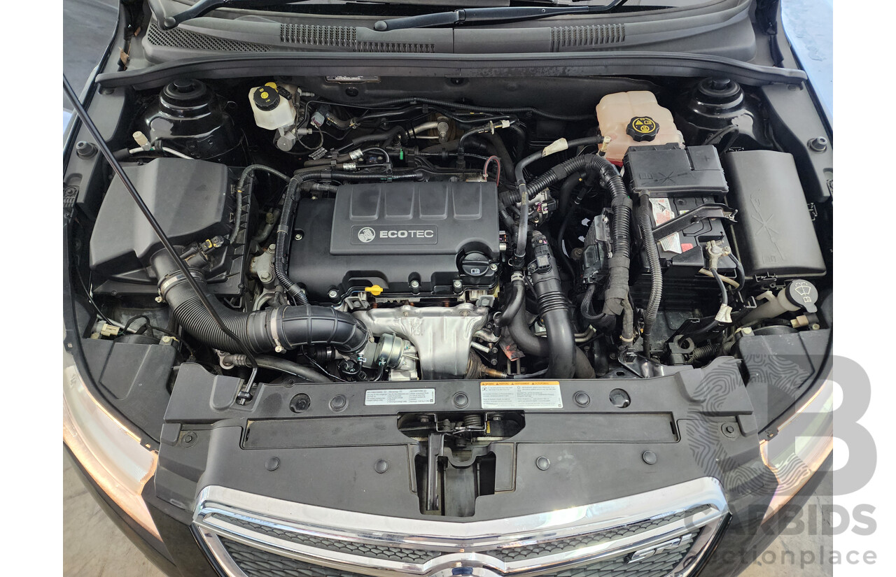 08/2012 Holden Cruze SRi FWD JH 4D Sedan Black 1.4L