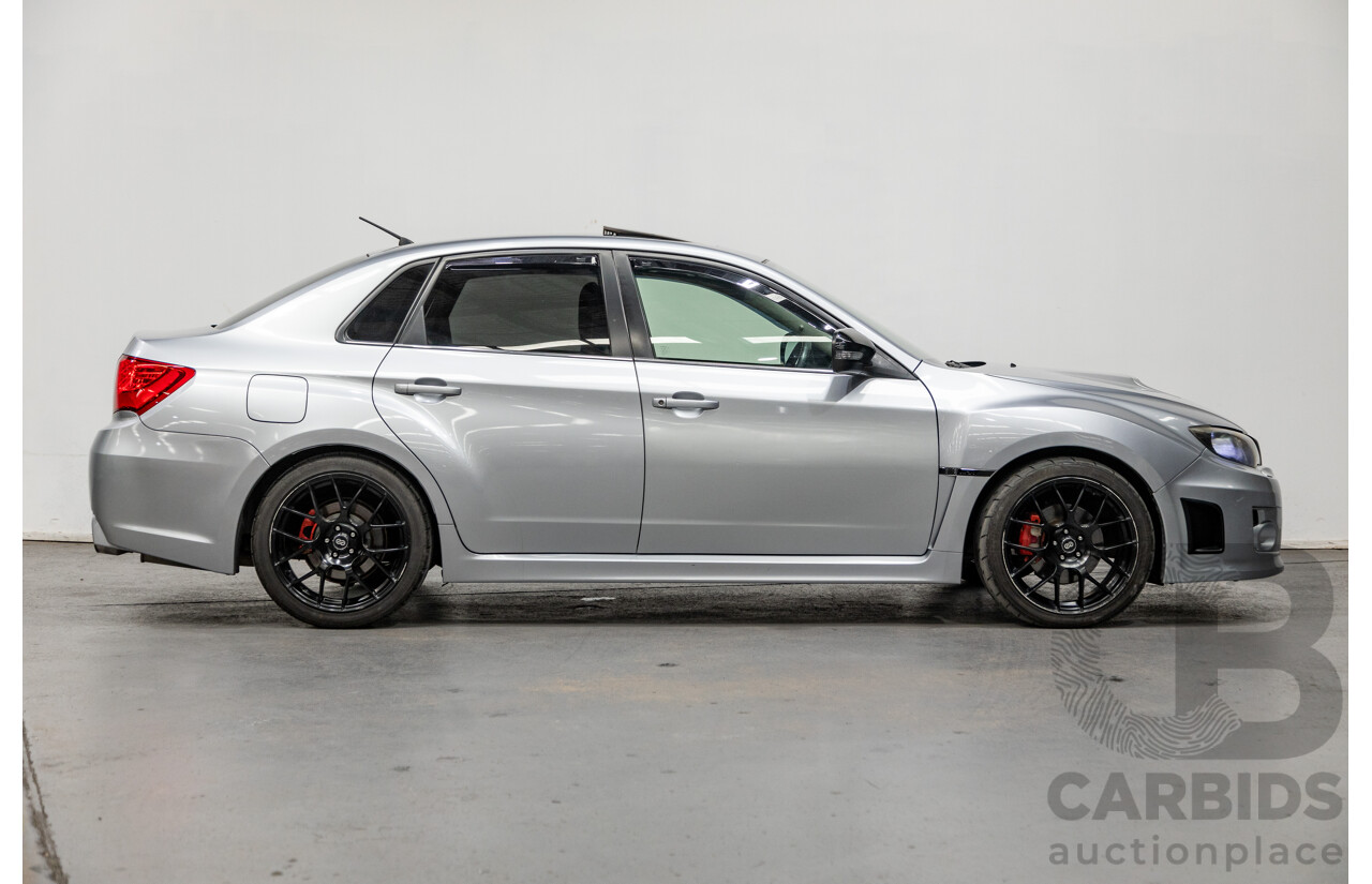 7/2012 Subaru Impreza WRX (AWD) Premium Pack G3 MY12 4d Sedan Metallic Silver Turbo 2.5L