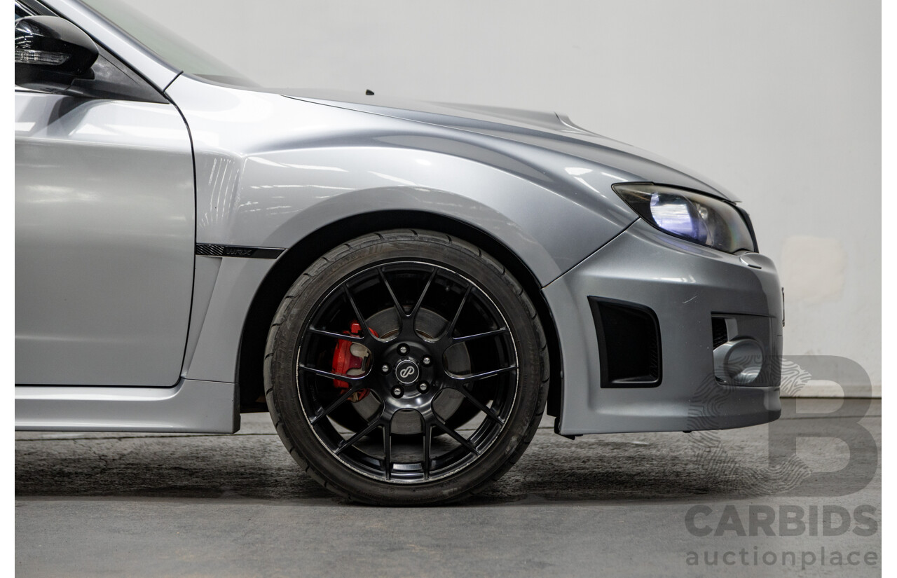 7/2012 Subaru Impreza WRX (AWD) Premium Pack G3 MY12 4d Sedan Metallic Silver Turbo 2.5L
