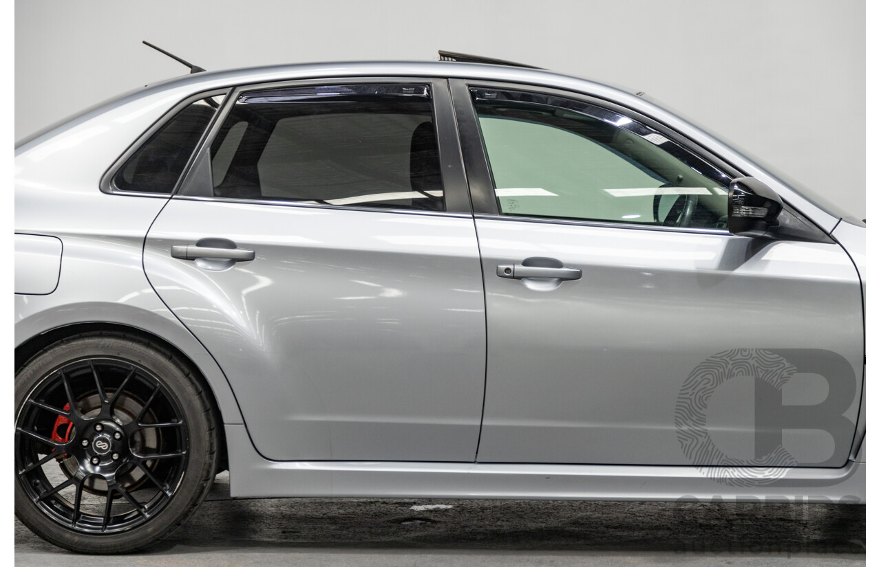 7/2012 Subaru Impreza WRX (AWD) Premium Pack G3 MY12 4d Sedan Metallic Silver Turbo 2.5L