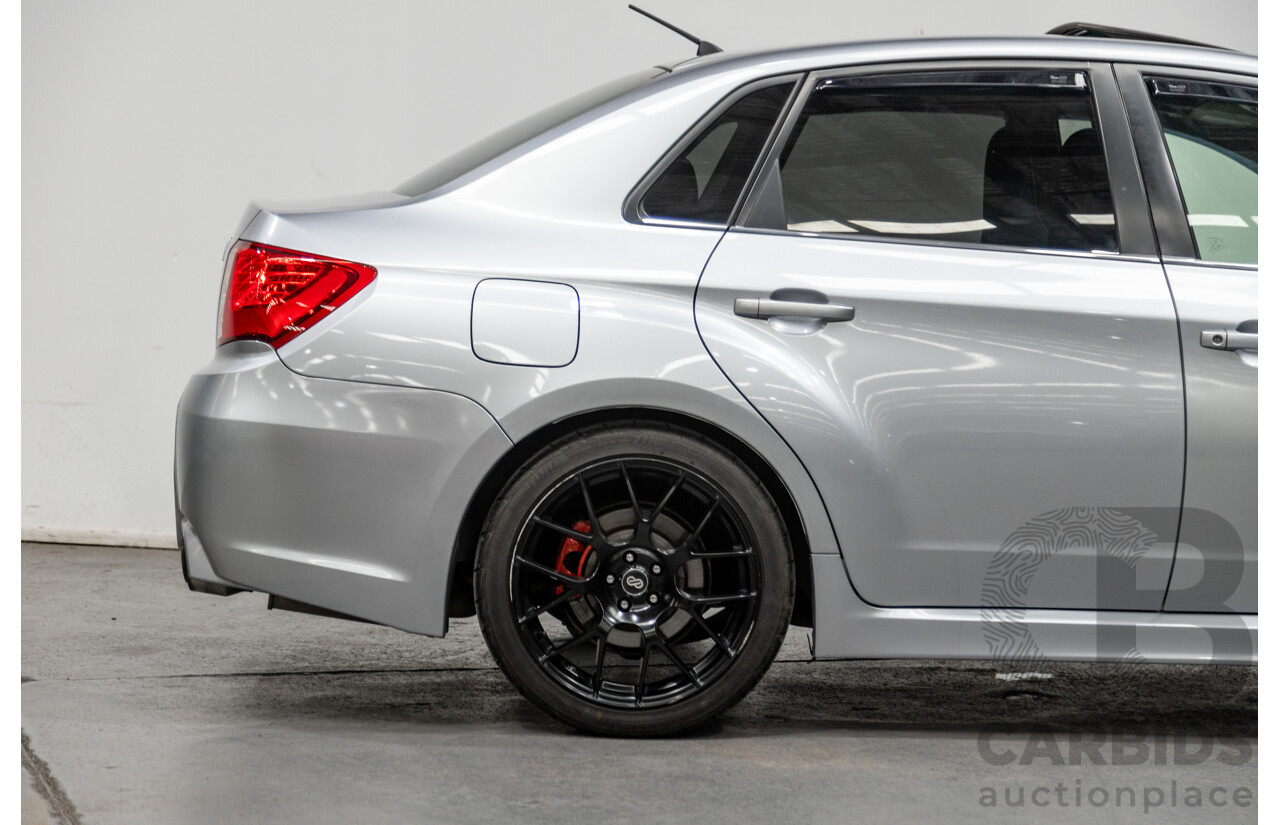 7/2012 Subaru Impreza WRX (AWD) Premium Pack G3 MY12 4d Sedan Metallic Silver Turbo 2.5L
