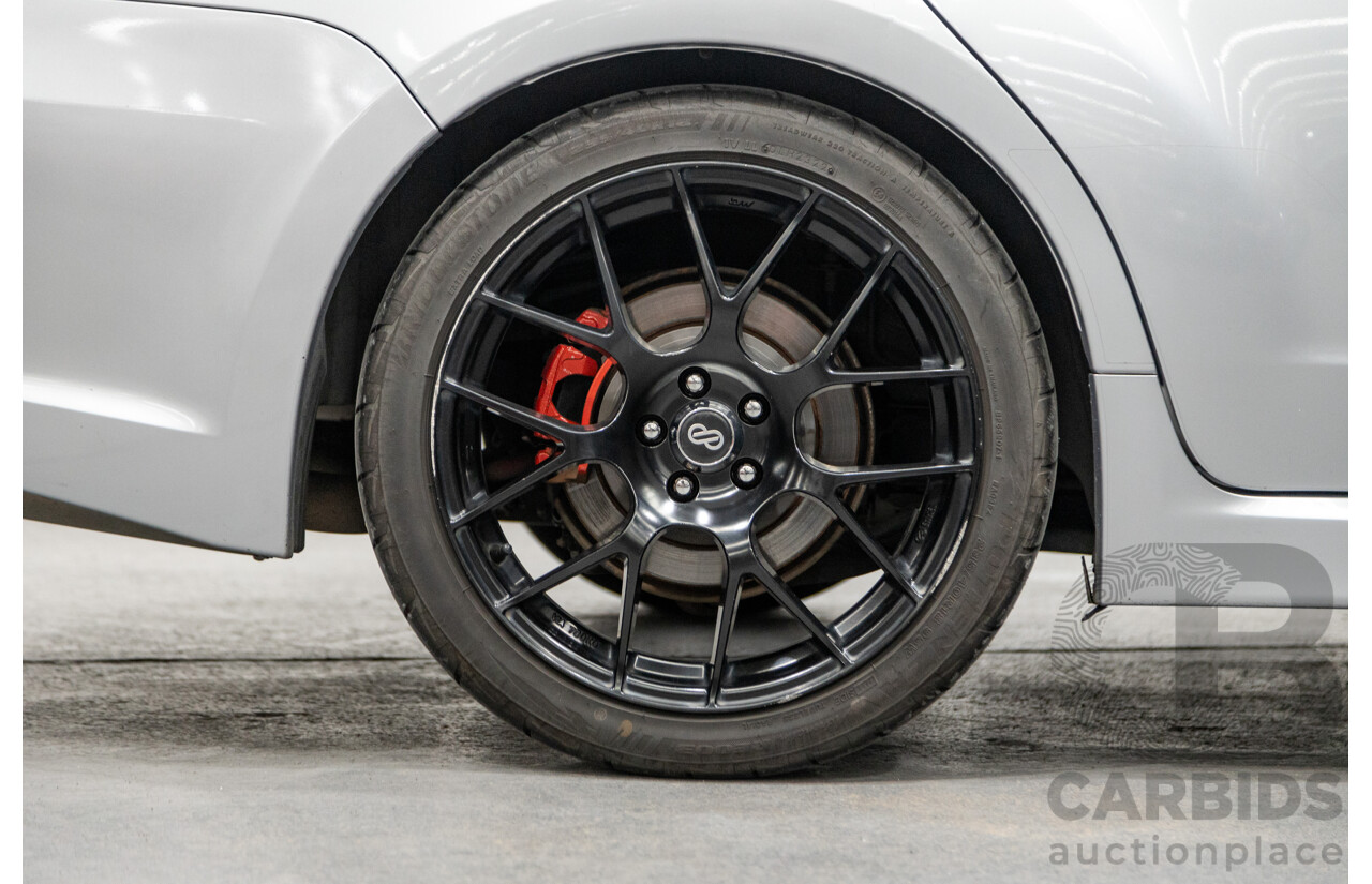 7/2012 Subaru Impreza WRX (AWD) Premium Pack G3 MY12 4d Sedan Metallic Silver Turbo 2.5L