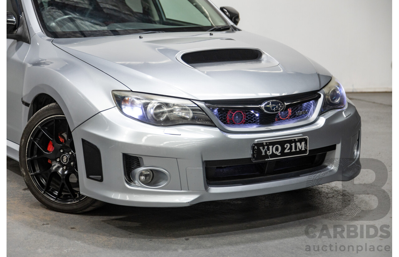 7/2012 Subaru Impreza WRX (AWD) Premium Pack G3 MY12 4d Sedan Metallic Silver Turbo 2.5L