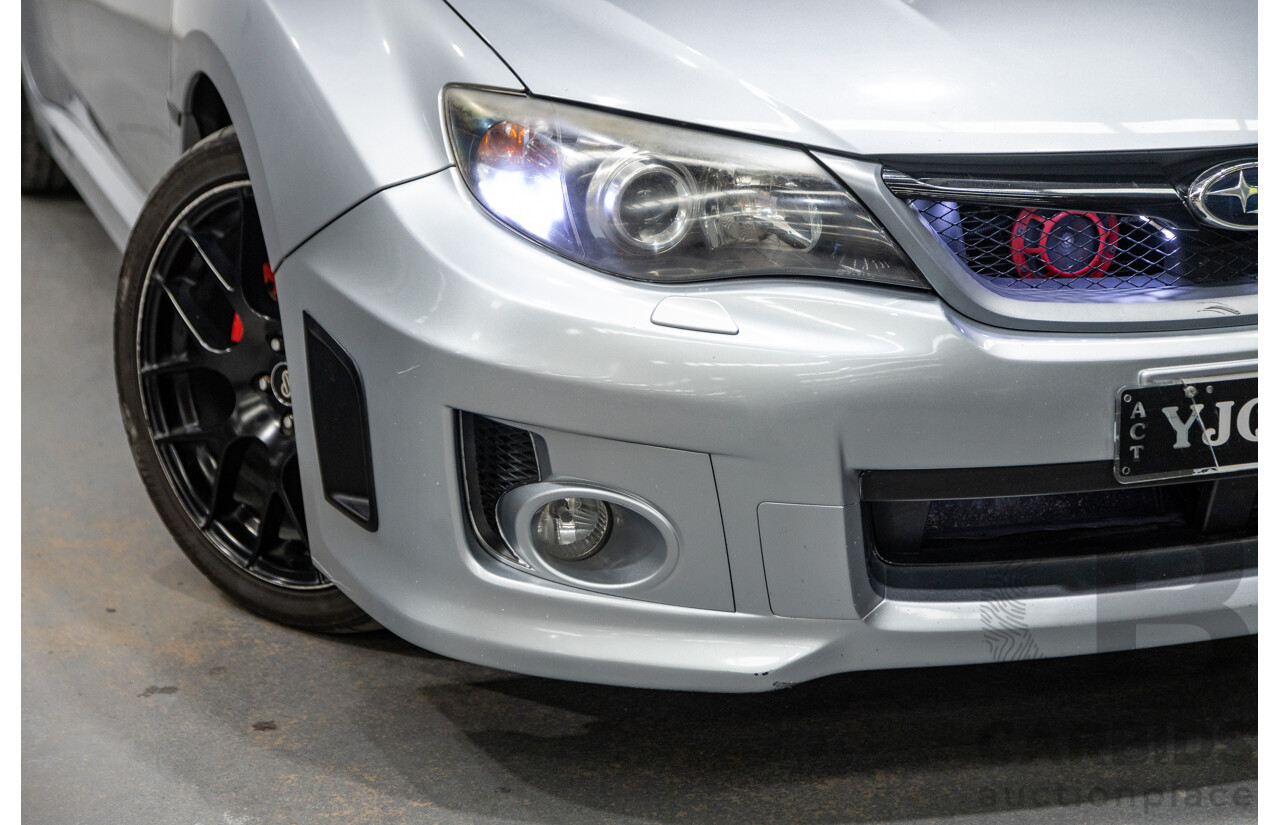 7/2012 Subaru Impreza WRX (AWD) Premium Pack G3 MY12 4d Sedan Metallic Silver Turbo 2.5L