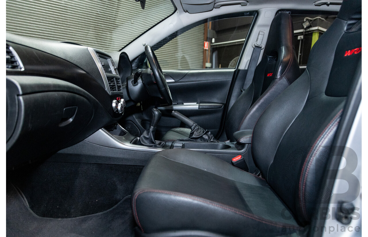 7/2012 Subaru Impreza WRX (AWD) Premium Pack G3 MY12 4d Sedan Metallic Silver Turbo 2.5L