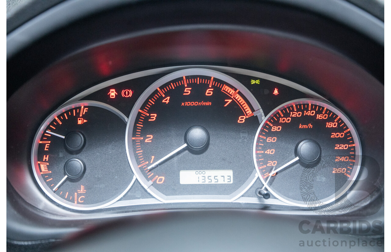 7/2012 Subaru Impreza WRX (AWD) Premium Pack G3 MY12 4d Sedan Metallic Silver Turbo 2.5L