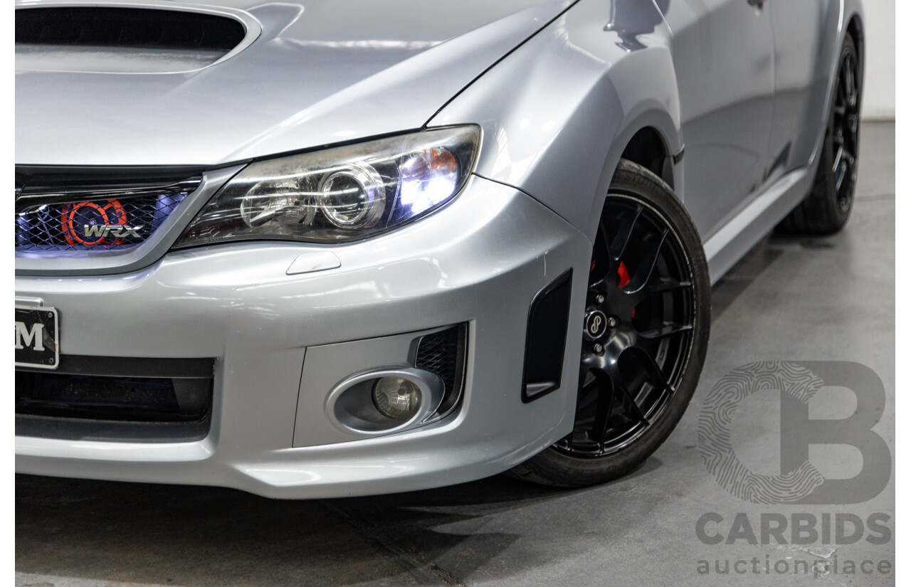 7/2012 Subaru Impreza WRX (AWD) Premium Pack G3 MY12 4d Sedan Metallic Silver Turbo 2.5L