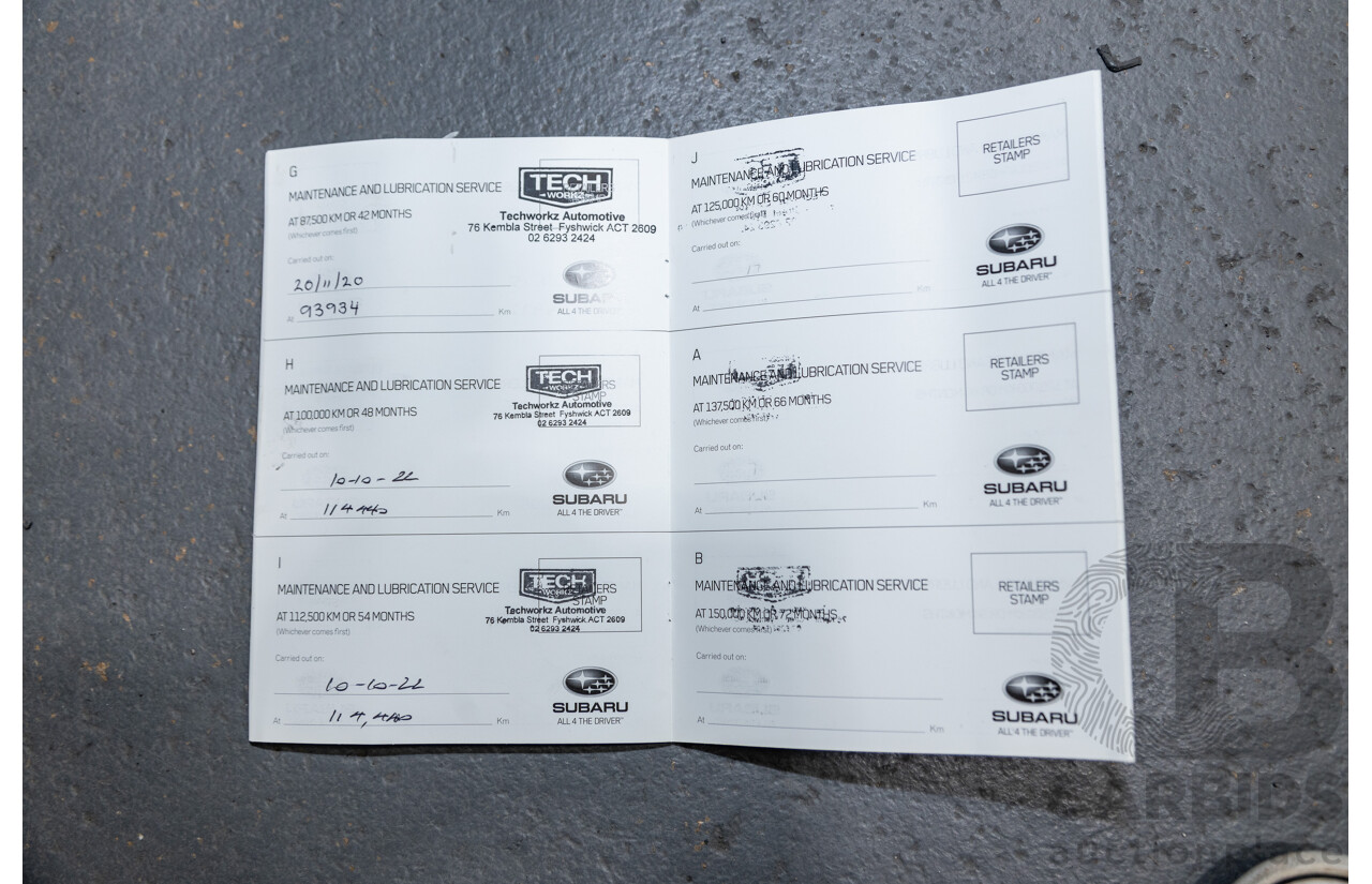 7/2012 Subaru Impreza WRX (AWD) Premium Pack G3 MY12 4d Sedan Metallic Silver Turbo 2.5L