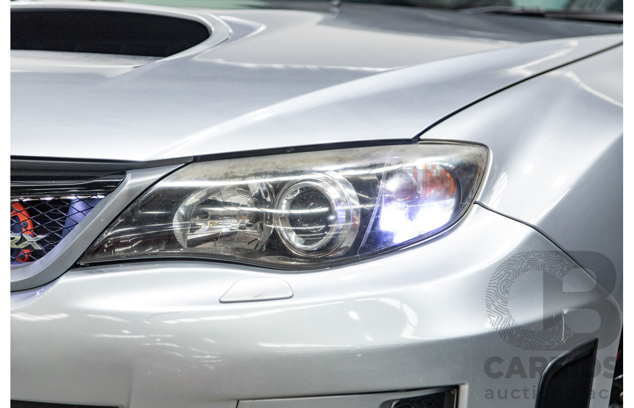 7/2012 Subaru Impreza WRX (AWD) Premium Pack G3 MY12 4d Sedan Metallic Silver Turbo 2.5L