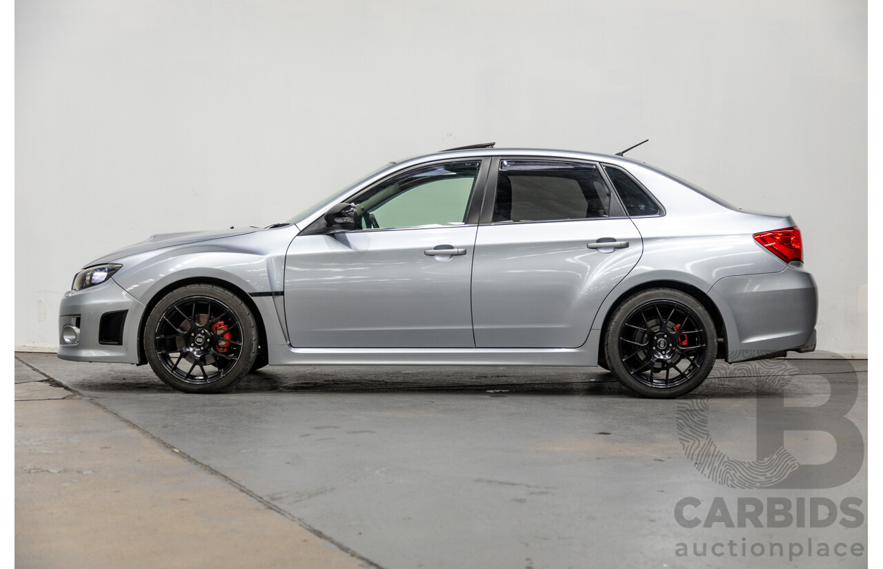7/2012 Subaru Impreza WRX (AWD) Premium Pack G3 MY12 4d Sedan Metallic Silver Turbo 2.5L