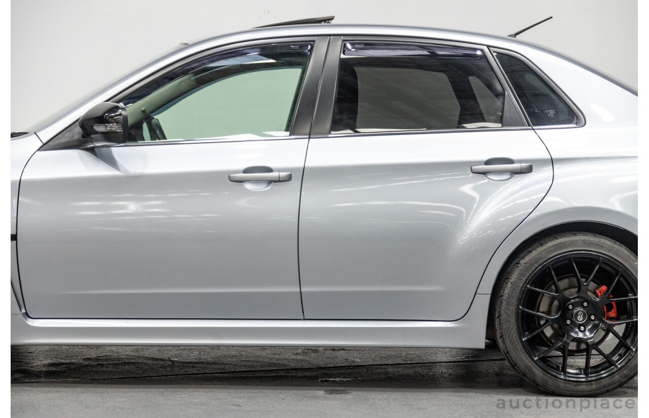 7/2012 Subaru Impreza WRX (AWD) Premium Pack G3 MY12 4d Sedan Metallic Silver Turbo 2.5L