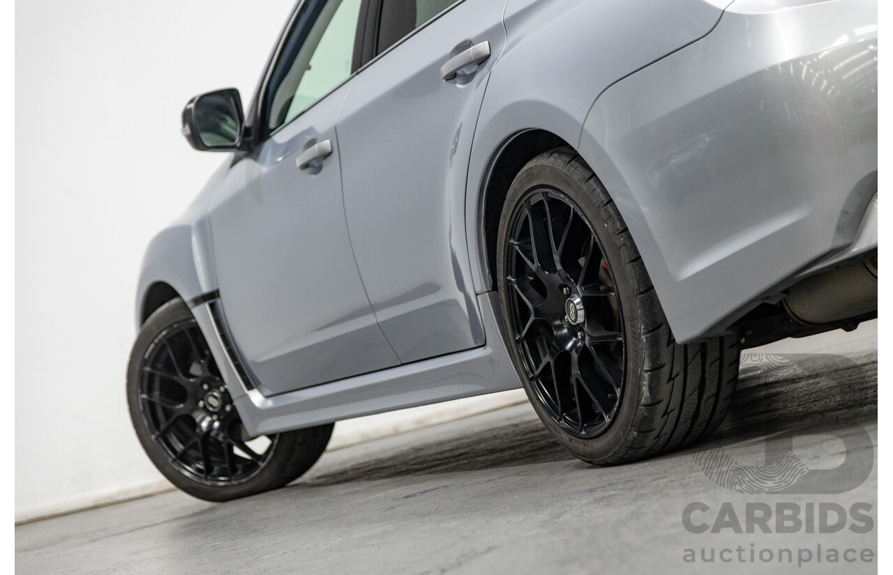 7/2012 Subaru Impreza WRX (AWD) Premium Pack G3 MY12 4d Sedan Metallic Silver Turbo 2.5L