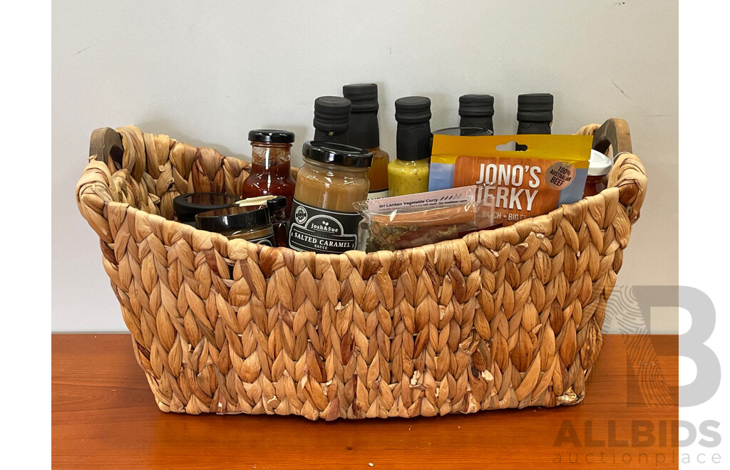 Ultimate Gourmet Dressings, Sauces and Jams Food Hamper - RRP $240