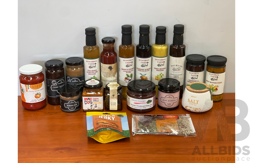 Ultimate Gourmet Dressings, Sauces and Jams Food Hamper - RRP $240