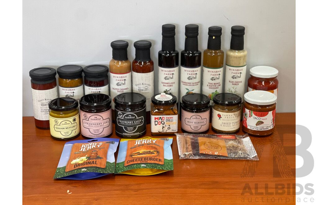 Ultimate Gourmet Dressings, Sauces and Jams Food Hamper - RRP $260