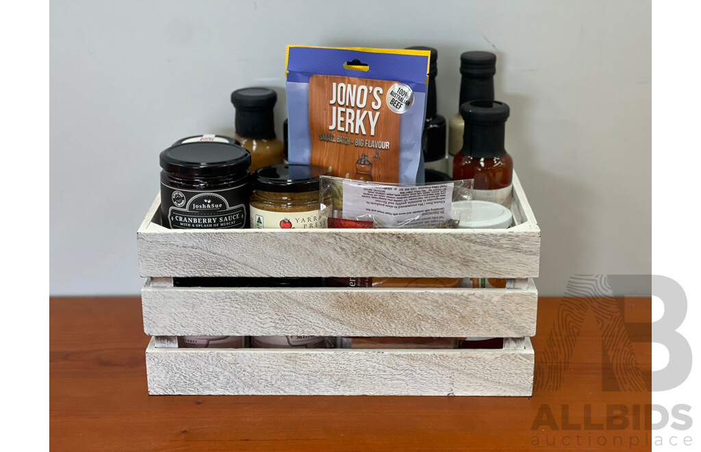 Ultimate Gourmet Dressings, Sauces and Jams Food Hamper - RRP $260