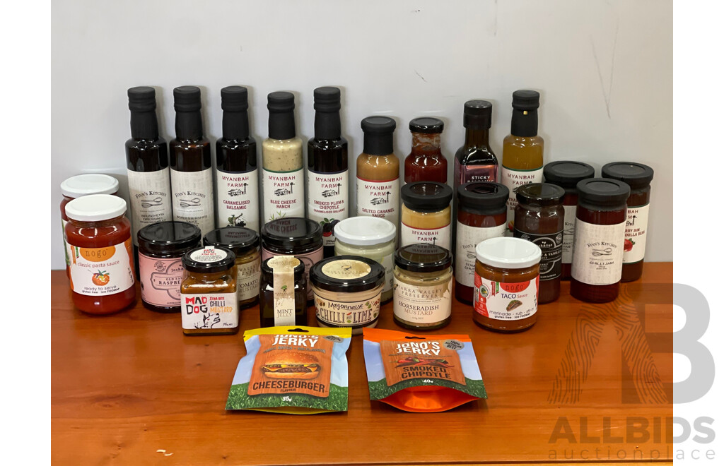 Ultimate Gourmet Dressings, Sauces and Jams Food Hamper - RRP $340