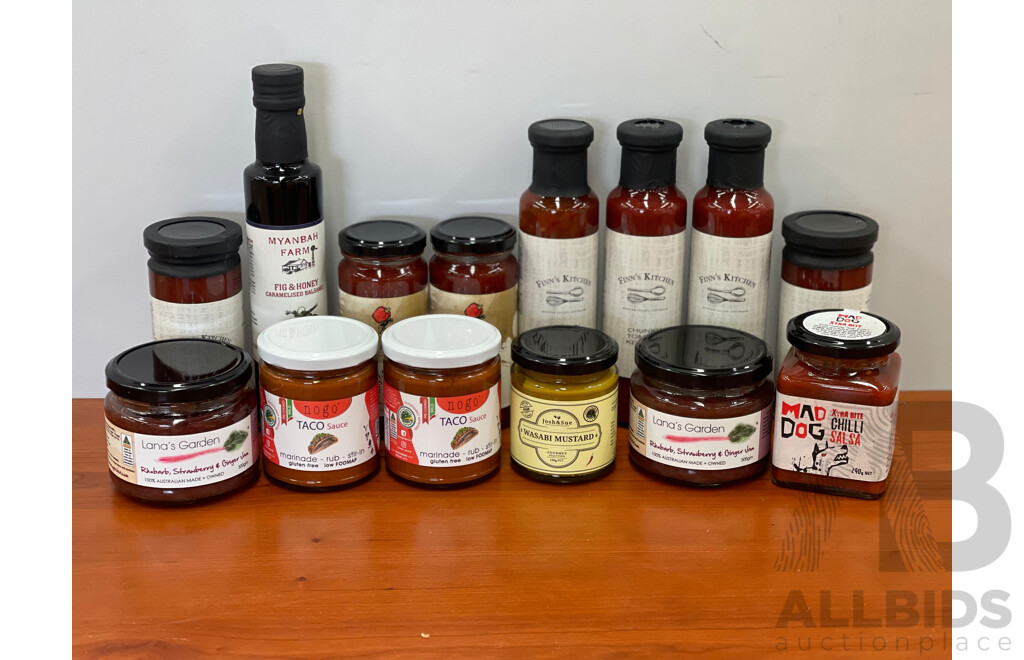 Ultimate Gourmet Dressings, Sauces and Jams Food Hamper - RRP $180