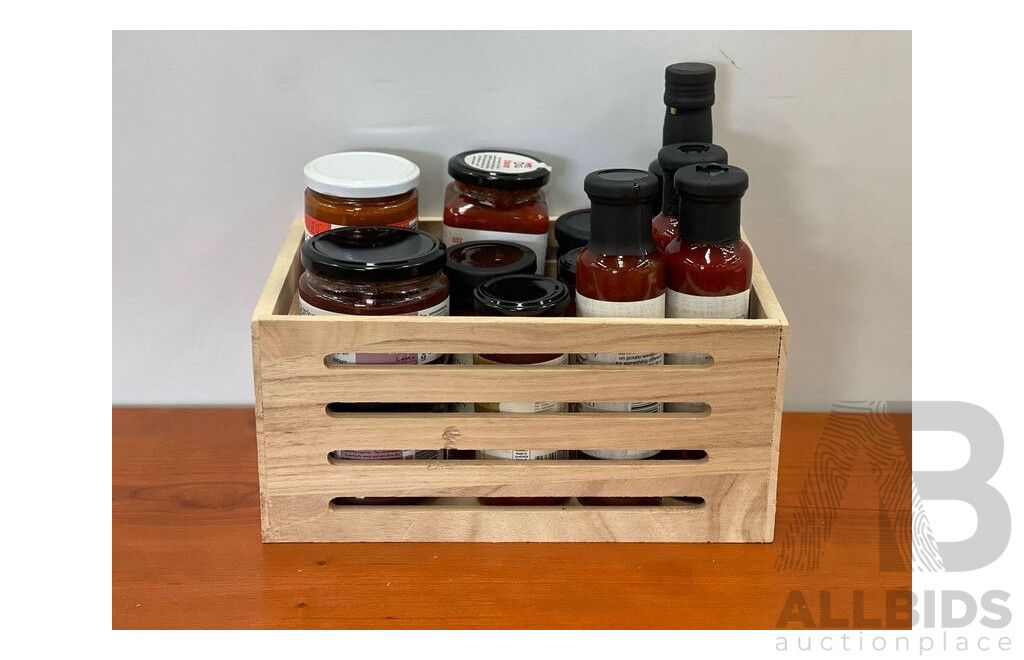 Ultimate Gourmet Dressings, Sauces and Jams Food Hamper - RRP $180