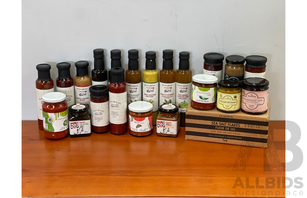 Ultimate Gourmet Dressings, Sauces and Jams Food Hamper - RRP $260