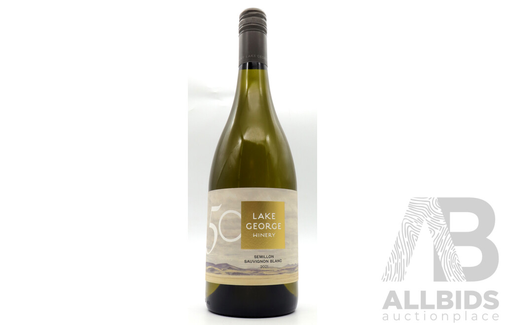 TWELVE Bottles - Lake George Winery Semillon Sauvignon Blanc Vintage 2021 X 12