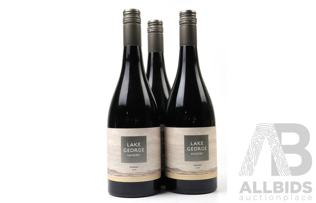 Lake George Winery Shiraz 2019 X  3