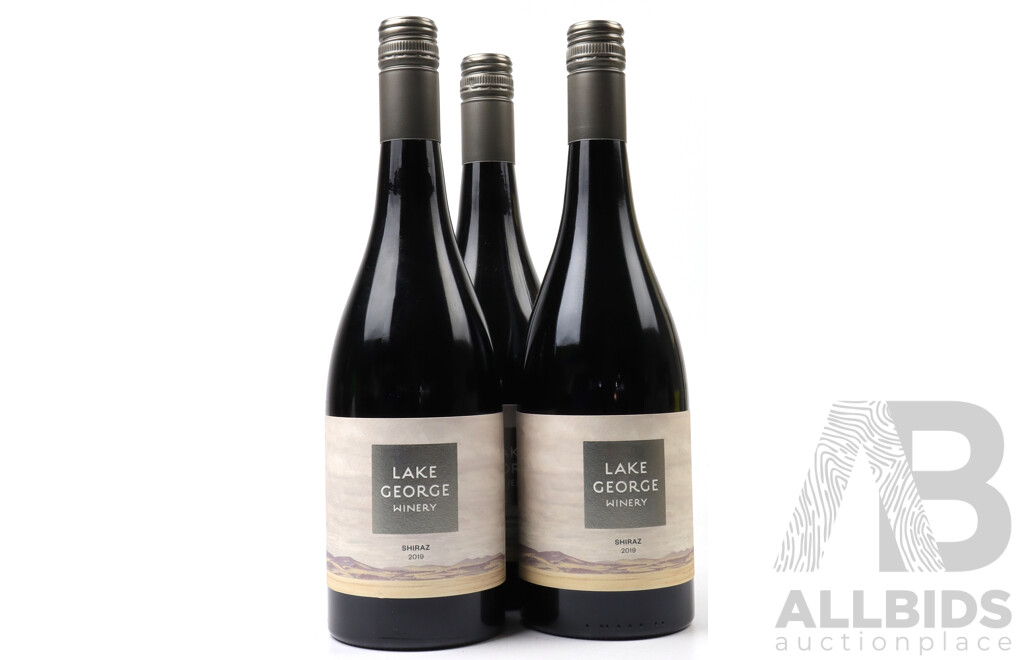 Lake George Winery Shiraz 2019 X  3