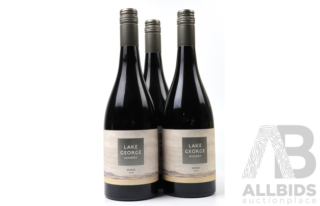 Lake George Winery Shiraz 2019 X  3