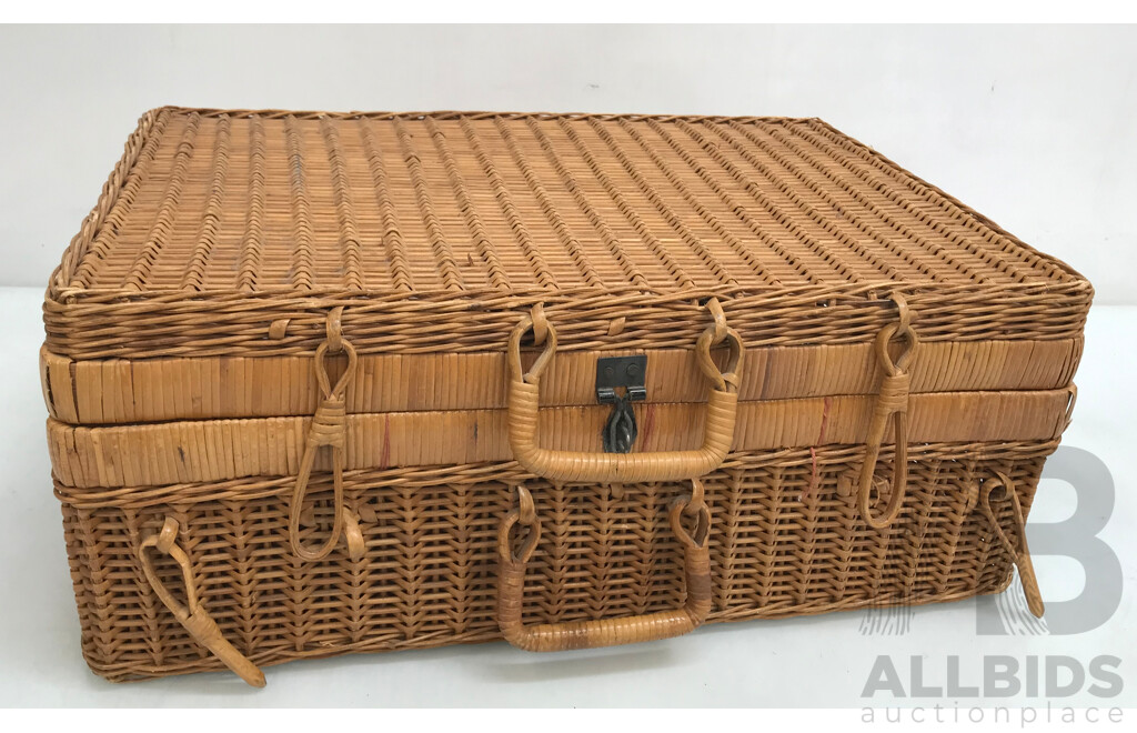 Wicker Picnic Basket