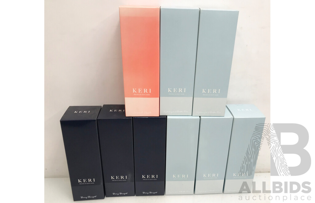 Assorted Koch & Co Keri Fragrance Diffusers - Lot of 9