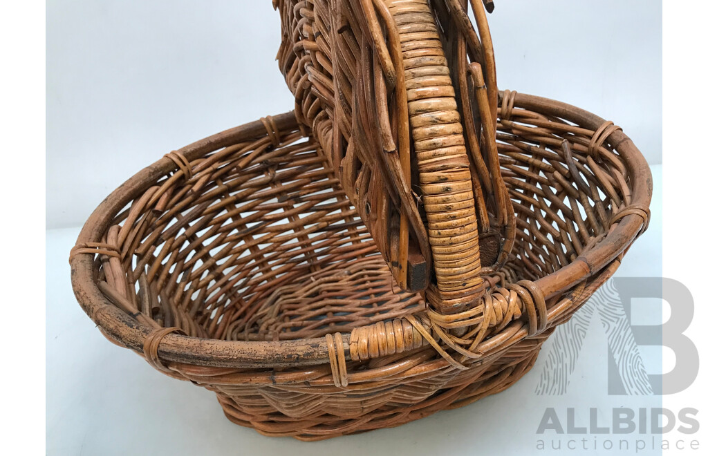 Large Wicker Picnic Basket