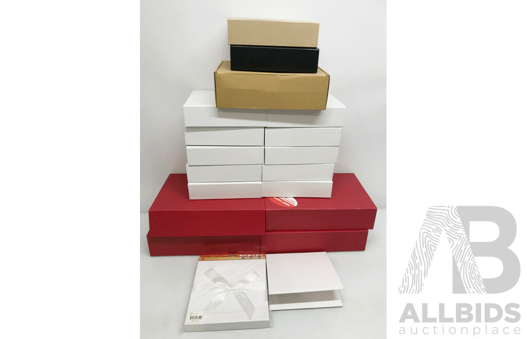 Bulk Lot of Assorted Gift Boxes