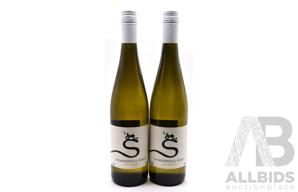 Summerhill Road Riesling Vintage 2017 X 2