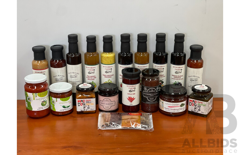 Ultimate Gourmet Sauces and Jams Food Hamper - RRP $240