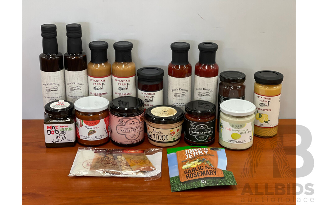 Ultimate Gourmet Sauces and Jams Food Hamper - RRP $220