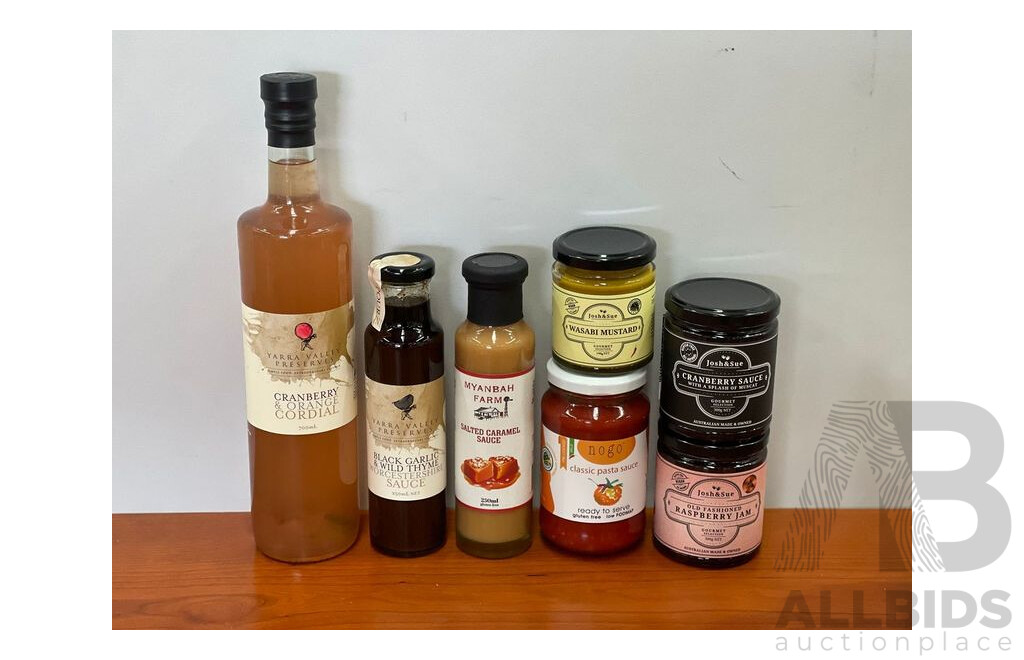 Ultimate Gourmet Sauces and Jams Food Hamper - RRP $100